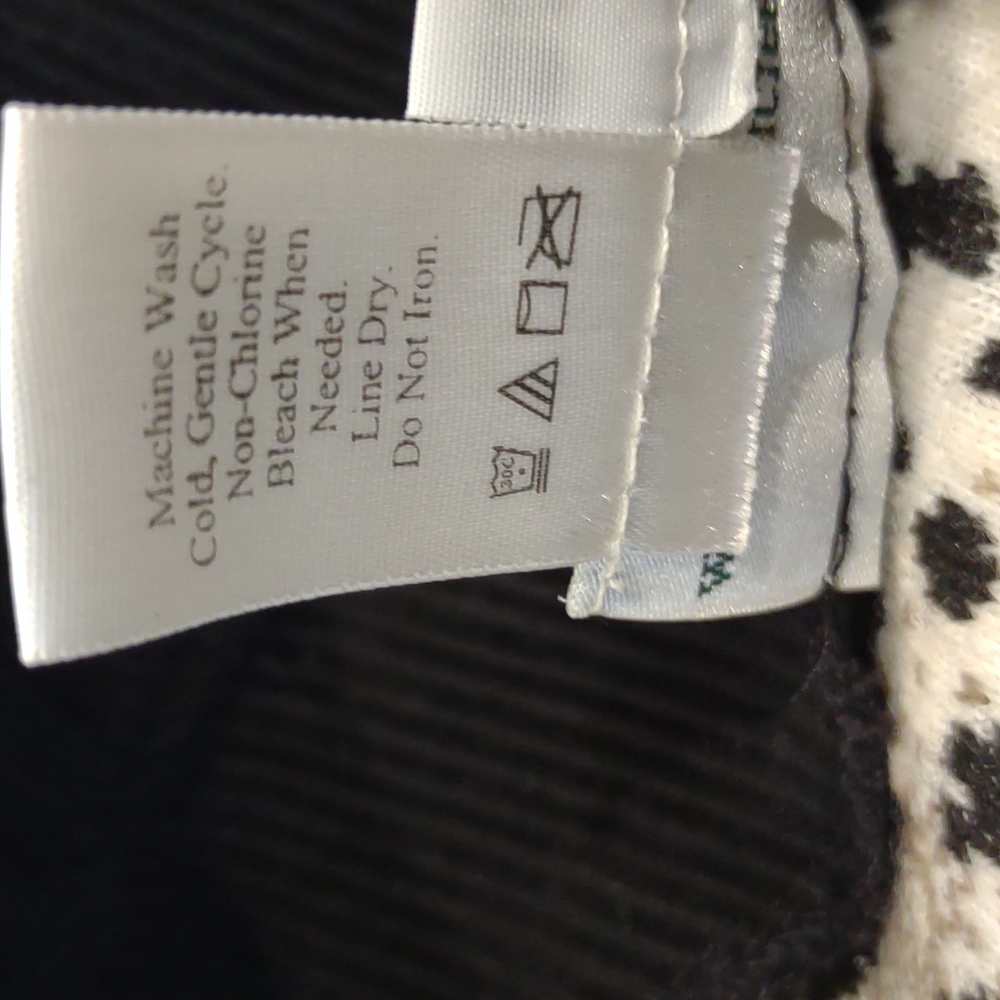 Coldwater Creek Brown Cream Cheetah Leopard Animal Print Fleece Faux Fur BU Vest - Picture 11 of 11